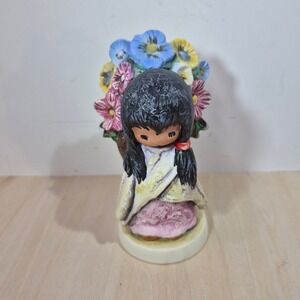 Goebel DeGrazia Flower Girl Figurine 10 310 12 Vintage 1983 West Germany w/Box